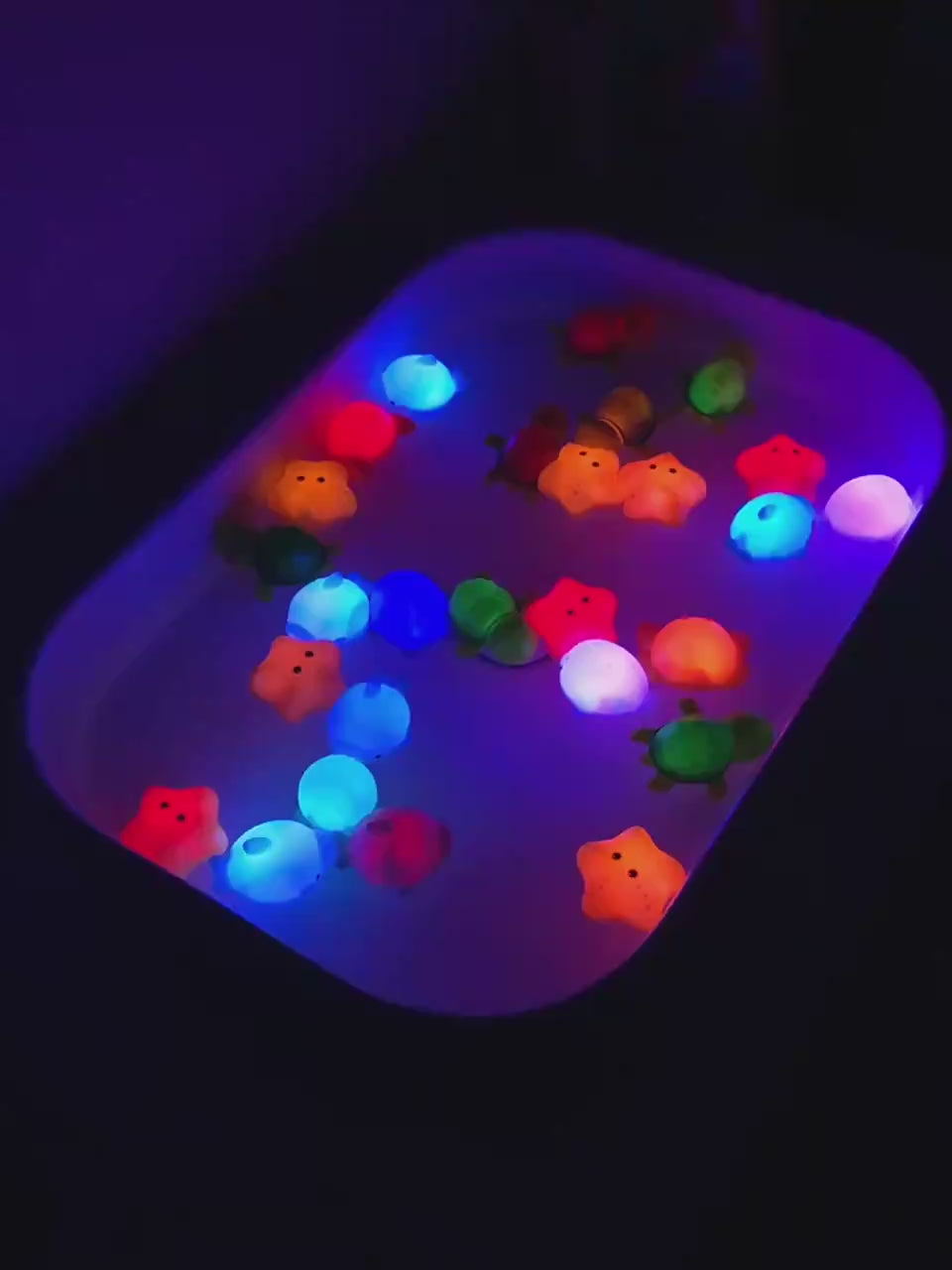 Induction Glow Animal Floating light Net Fishing A